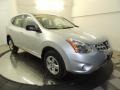 2011 Silver Ice Metallic Nissan Rogue S AWD  photo #3