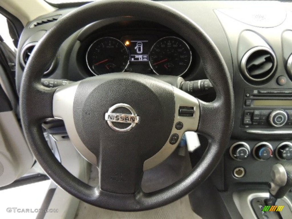 2011 Rogue S AWD - Silver Ice Metallic / Gray photo #21