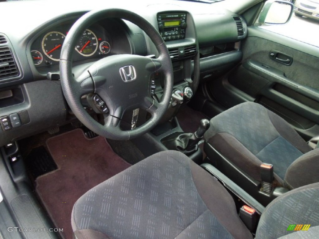 Black Interior 2006 Honda CR-V EX 4WD Photo #71226168