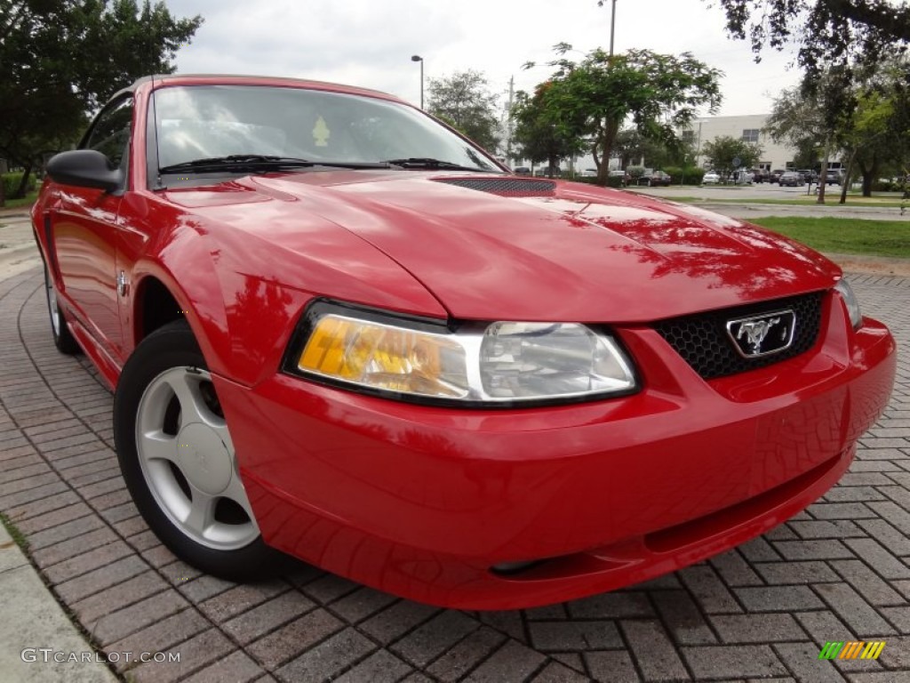 Rio Red 1999 Ford Mustang GT Convertible Exterior Photo #71227807