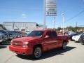 2003 Victory Red Chevrolet Silverado 1500 SS Extended Cab AWD  photo #1