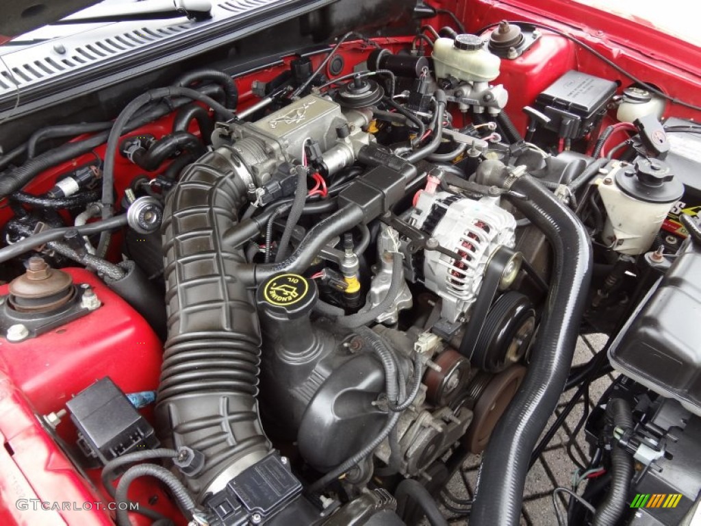 1999 Ford Mustang GT Convertible 4.6 Liter SOHC 16-Valve V8 Engine Photo #71227980