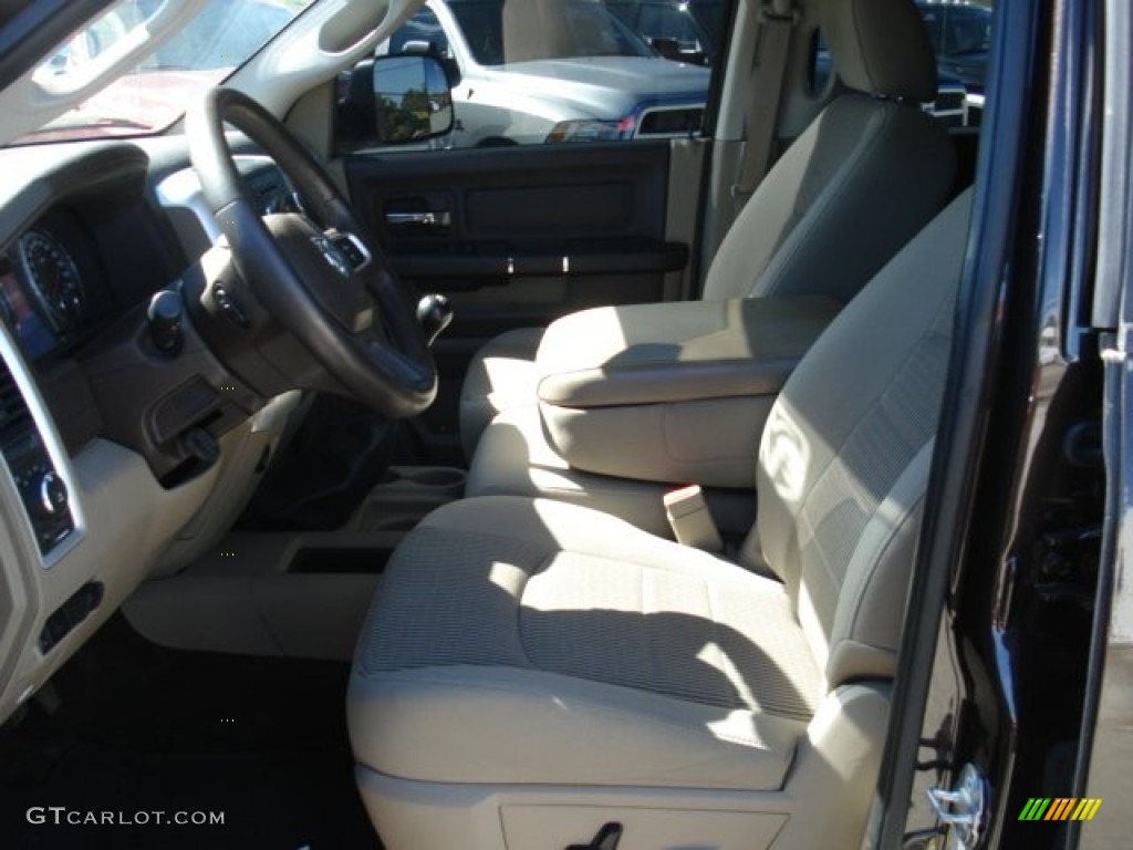 2010 Ram 3500 Big Horn Edition Crew Cab 4x4 Dually - Rugged Brown Pearl / Light Pebble Beige/Bark Brown photo #14