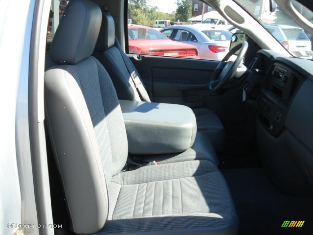 2006 Ram 1500 ST Regular Cab 4x4 - Bright Silver Metallic / Medium Slate Gray photo #16