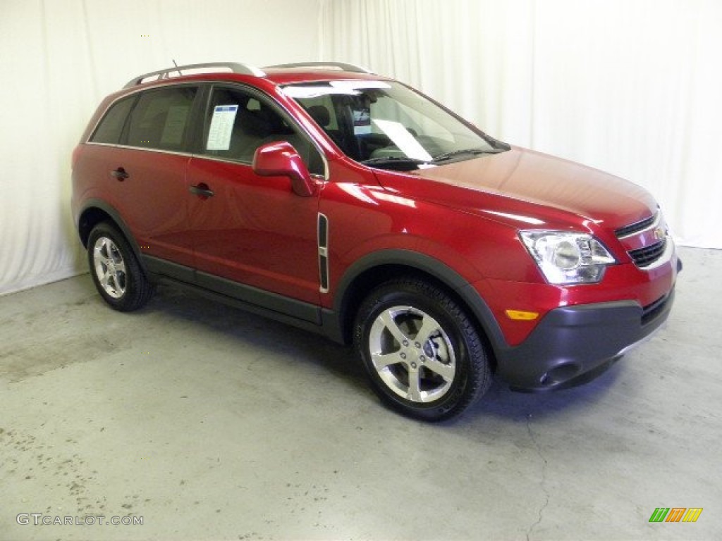 Crystal Red Tintcoat 2012 Chevrolet Captiva Sport LS Exterior Photo #71230563