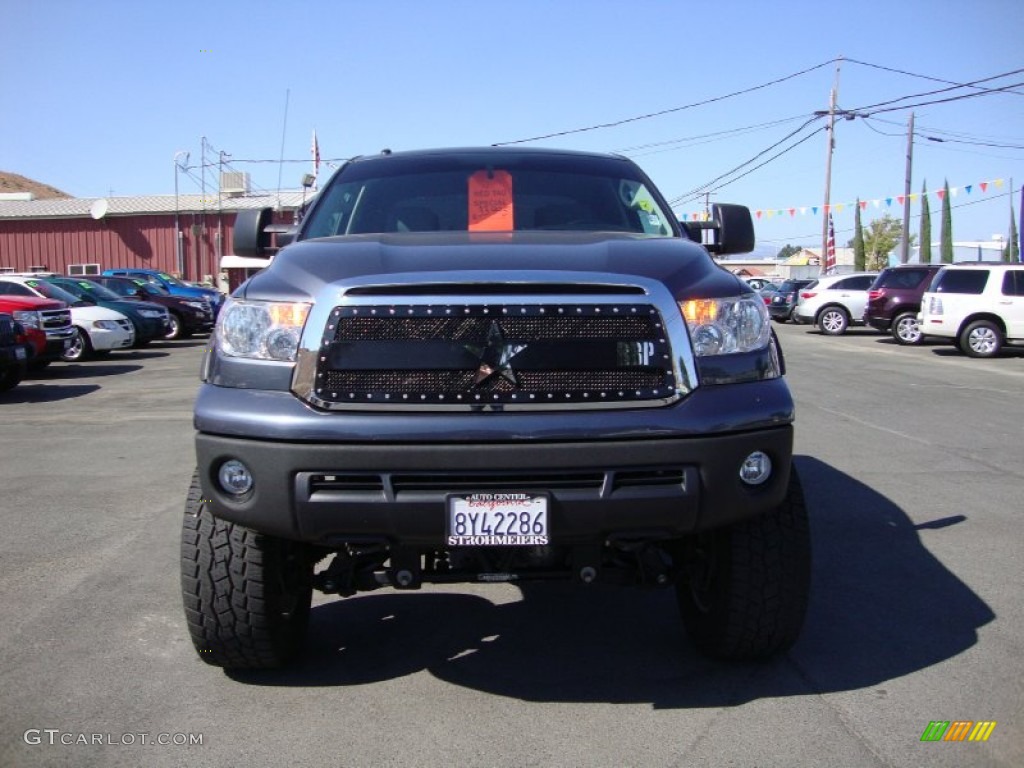 2010 Tundra CrewMax 4x4 - Slate Gray Metallic / Graphite Gray photo #2