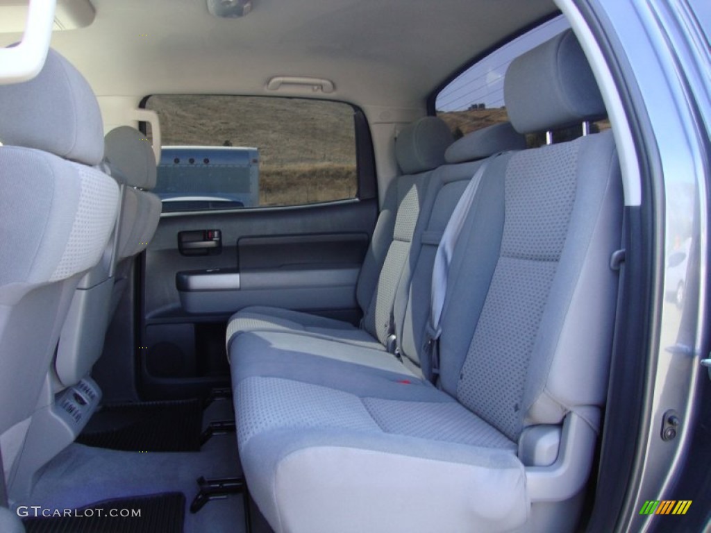 2010 Tundra CrewMax 4x4 - Slate Gray Metallic / Graphite Gray photo #21