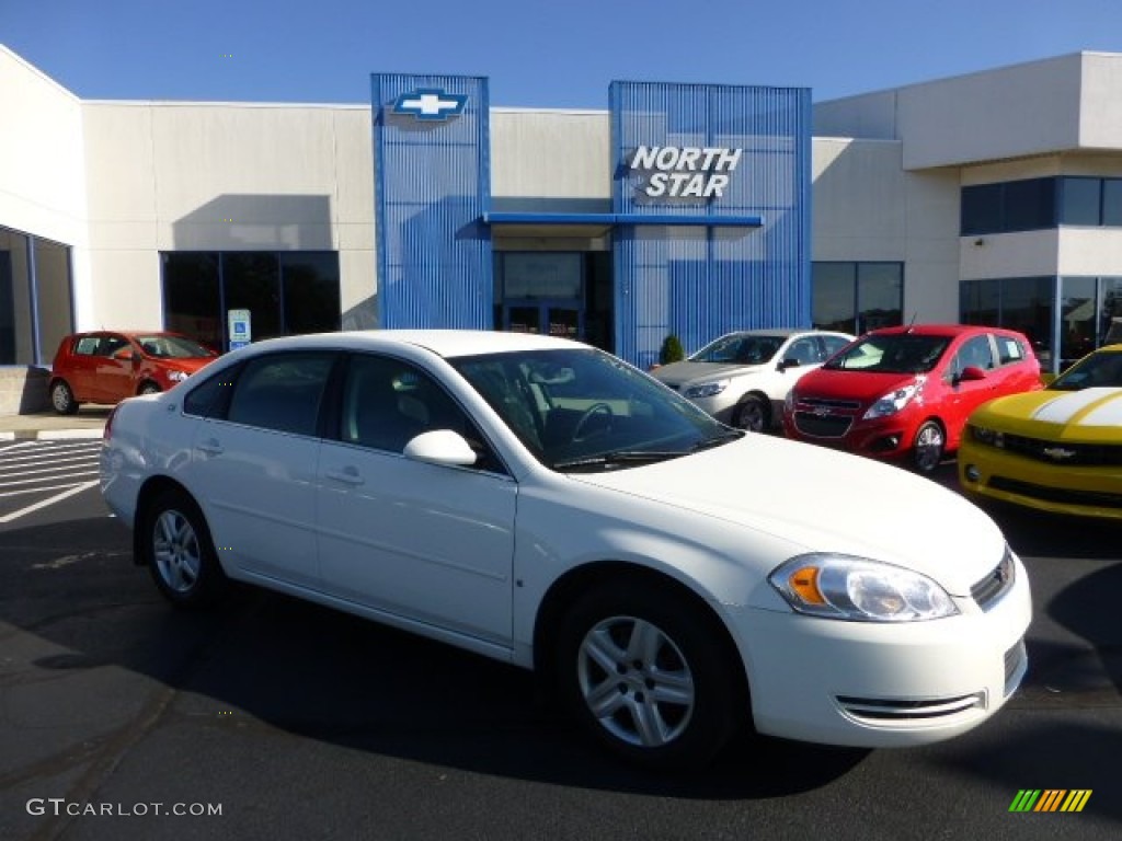 2007 Impala LS - White / Ebony Black photo #1