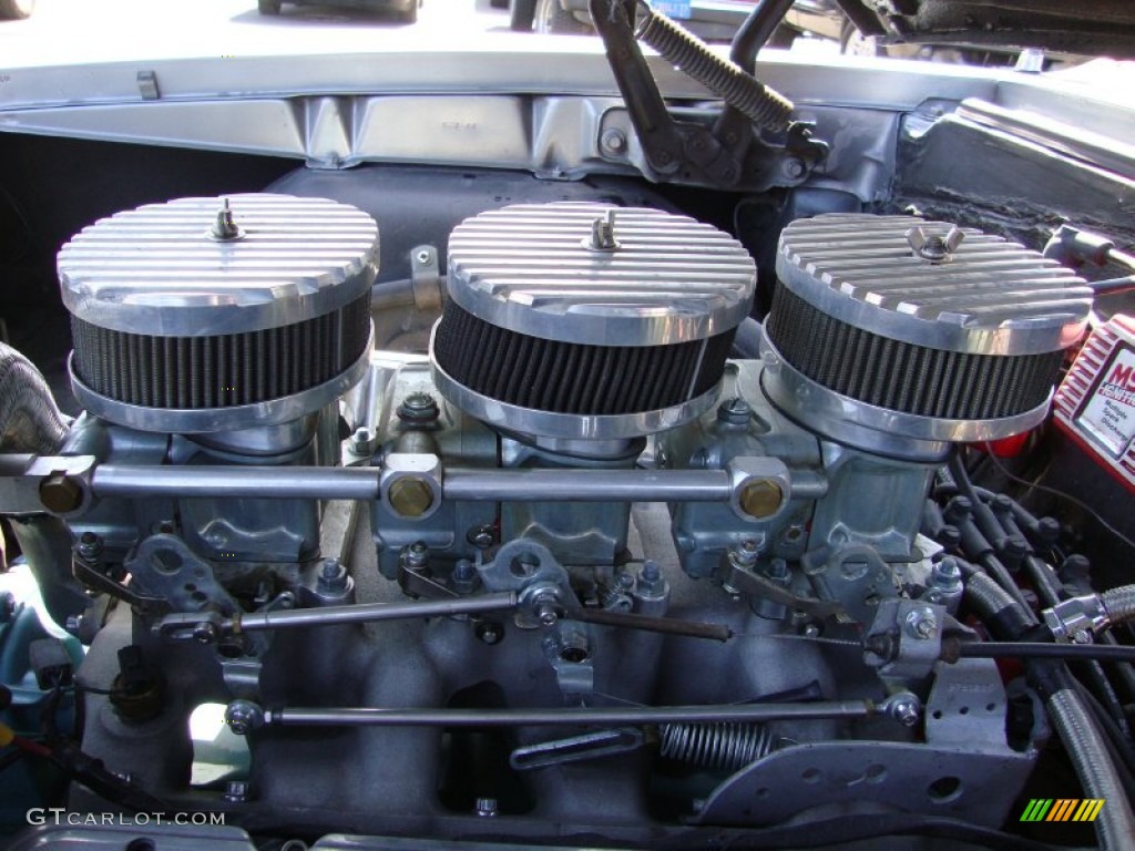 1966 Pontiac GTO Hardtop 389 cid OHV 16-Valve Tri-Power V8 Engine Photo #71232153