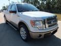 White Platinum Metallic Tri-Coat 2012 Ford F150 King Ranch SuperCrew