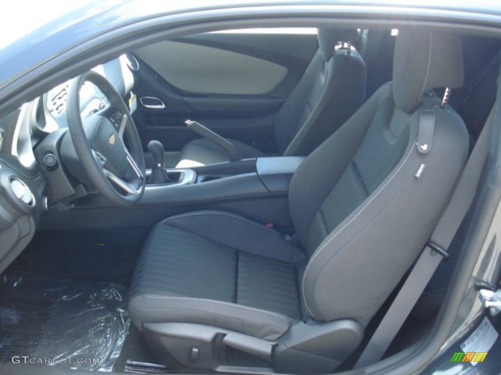 Black Interior 2013 Chevrolet Camaro LS Coupe Photo #71233899