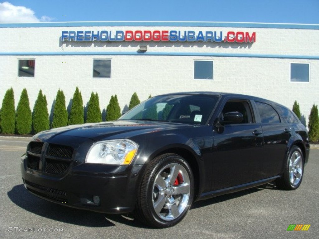 2007 Magnum R/T - Brilliant Black Crystal Pearl / Dark Slate Gray/Light Graystone photo #1