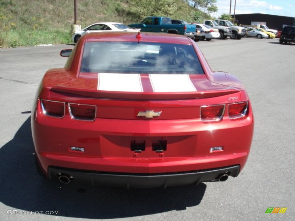 2013 Camaro LT/RS Coupe - Crystal Red Tintcoat / Black photo #7