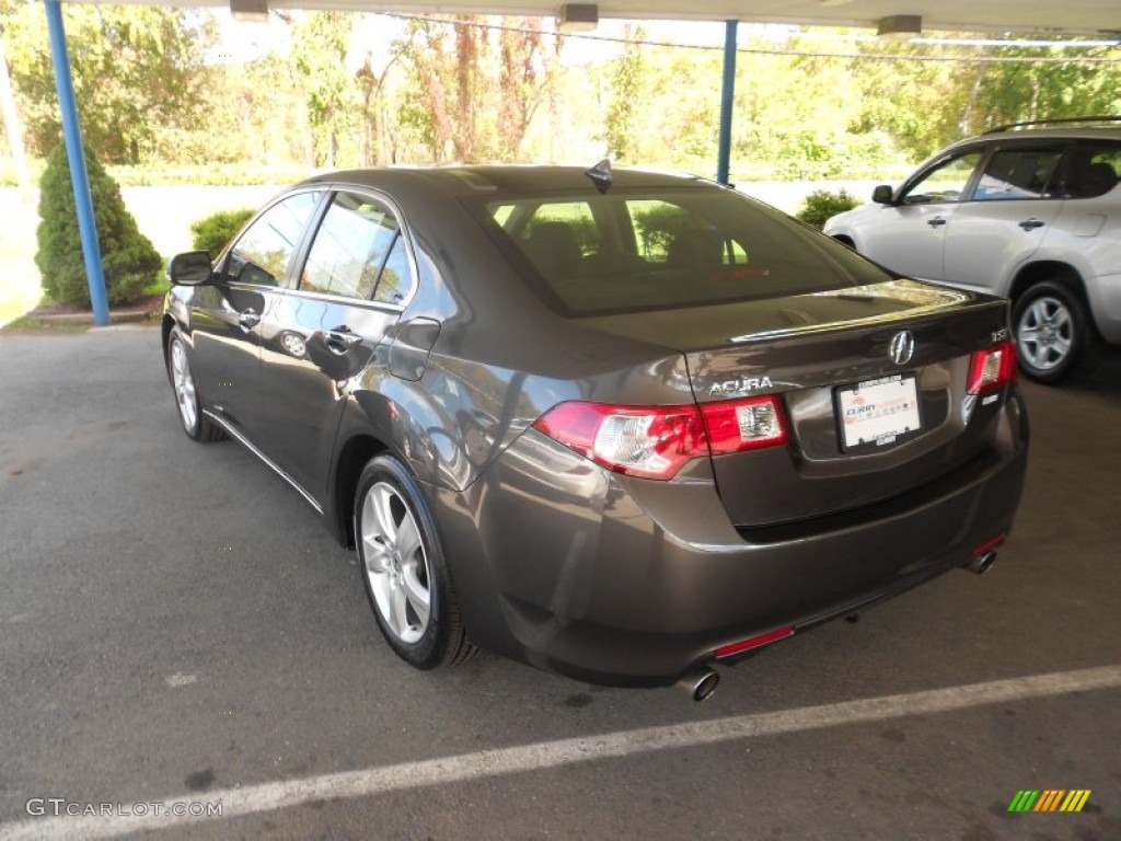 2010 TSX Sedan - Polished Metal Metallic / Taupe photo #2