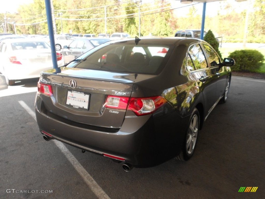 2010 TSX Sedan - Polished Metal Metallic / Taupe photo #37