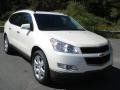 2012 White Diamond Tricoat Chevrolet Traverse LT AWD  photo #2