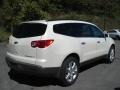 2012 White Diamond Tricoat Chevrolet Traverse LT AWD  photo #8