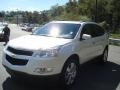 2012 White Diamond Tricoat Chevrolet Traverse LT AWD  photo #4