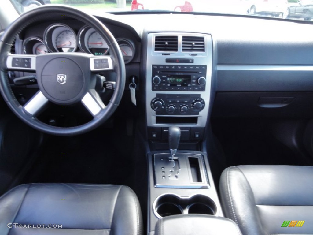 2008 Dodge Charger R/T AWD Dark Slate Gray Dashboard Photo #71235876