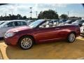 2011 Deep Cherry Red Crystal Pearl Chrysler 200 Limited Convertible  photo #2
