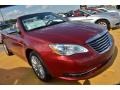 2011 Deep Cherry Red Crystal Pearl Chrysler 200 Limited Convertible  photo #14