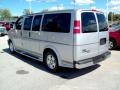 2012 Sheer Silver Metallic Chevrolet Express 1500 Passenger Conversion Van  photo #2