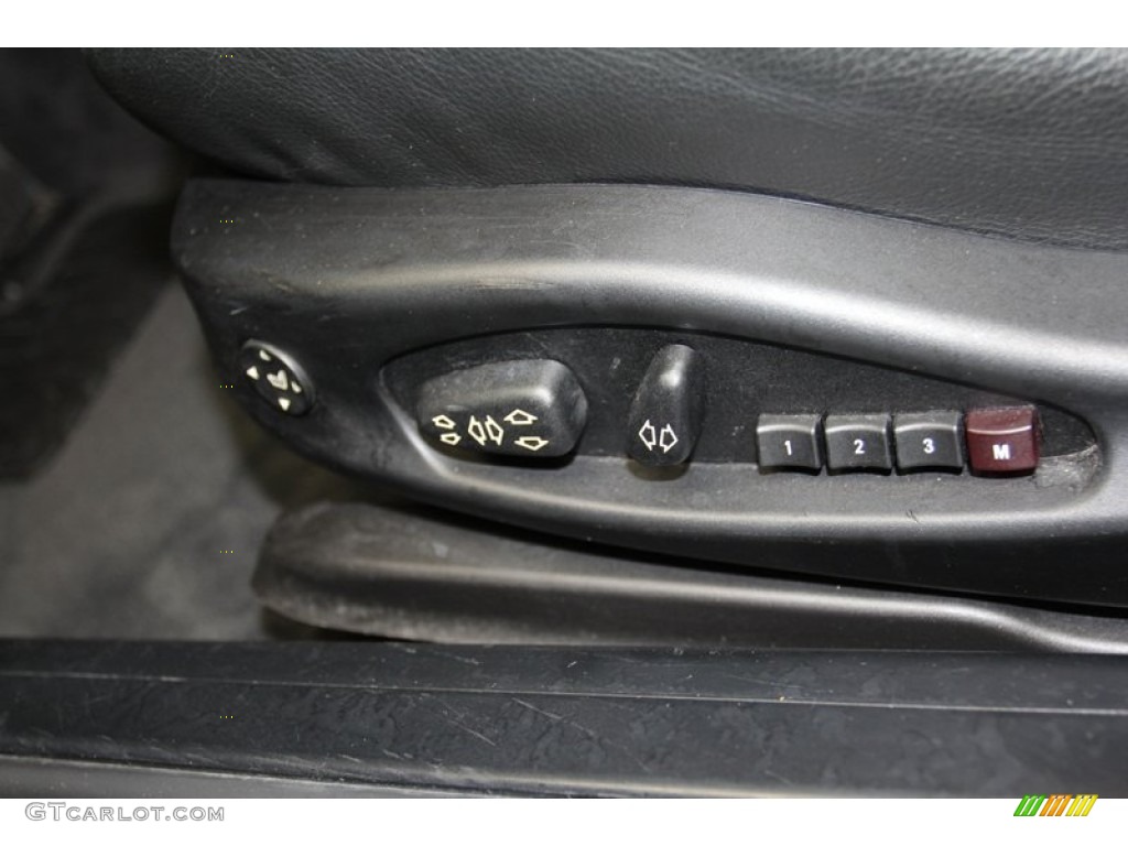 2001 3 Series 330i Coupe - Jet Black / Black photo #17