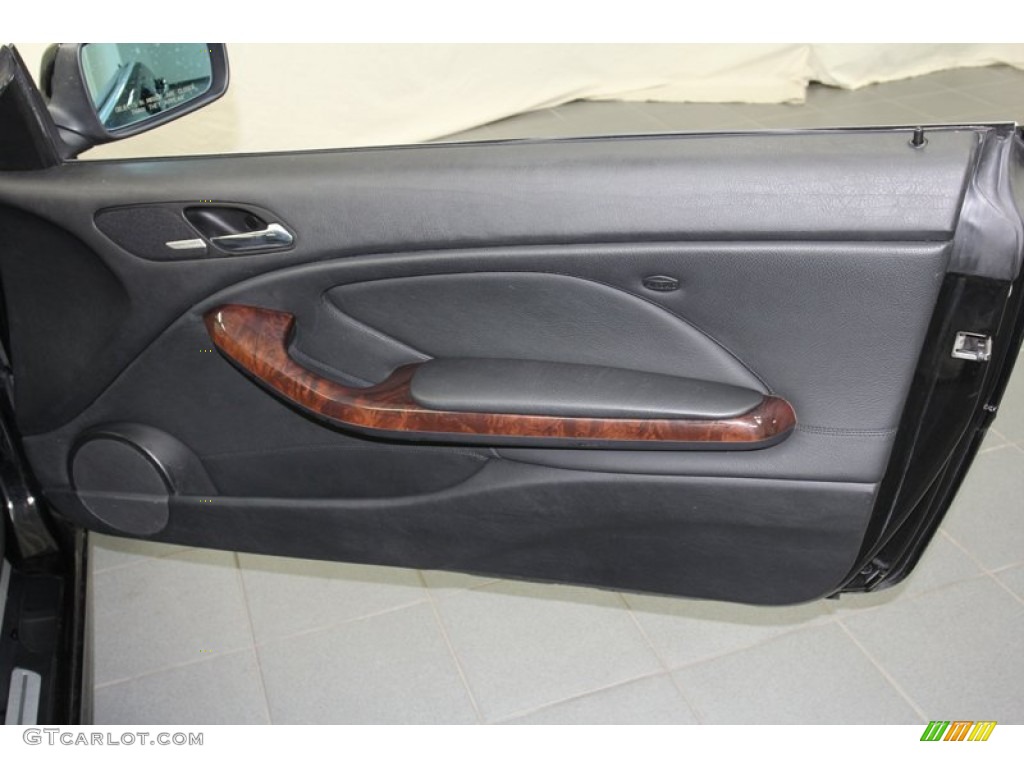2001 3 Series 330i Coupe - Jet Black / Black photo #32