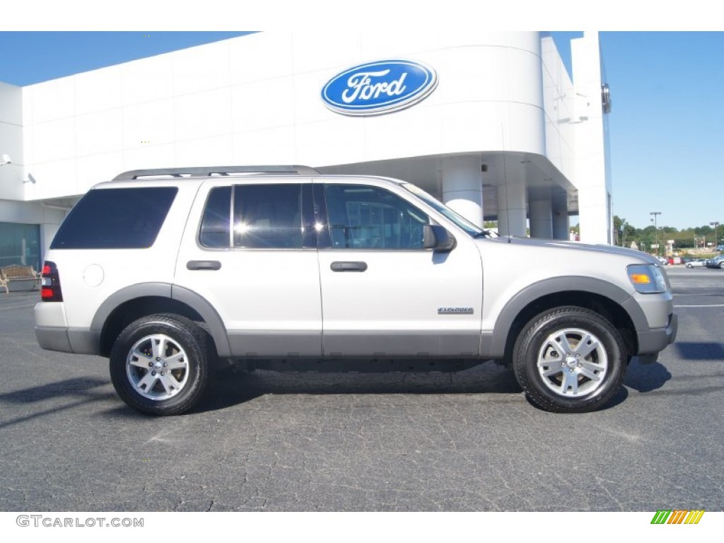 2006 Explorer XLT - Silver Birch Metallic / Stone photo #2