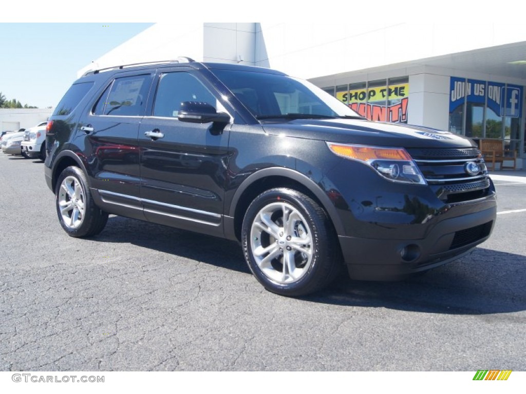 Tuxedo Black Metallic Ford Explorer