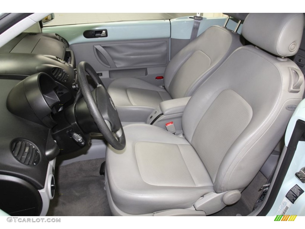 Gray Interior 2004 Volkswagen New Beetle GLS 1.8T Convertible Photo #71241841