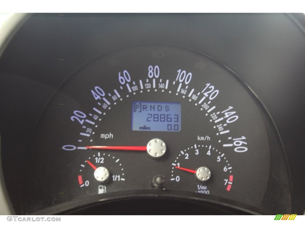 2004 Volkswagen New Beetle GLS 1.8T Convertible Gauges Photos
