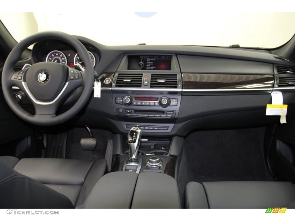 2013 BMW X6 xDrive35i Black Dashboard Photo #71242126