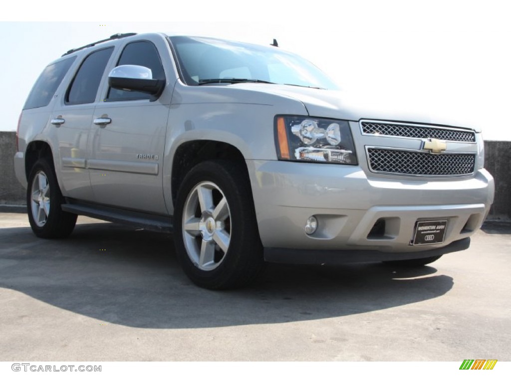 2008 Tahoe LTZ - Silver Birch Metallic / Ebony photo #1