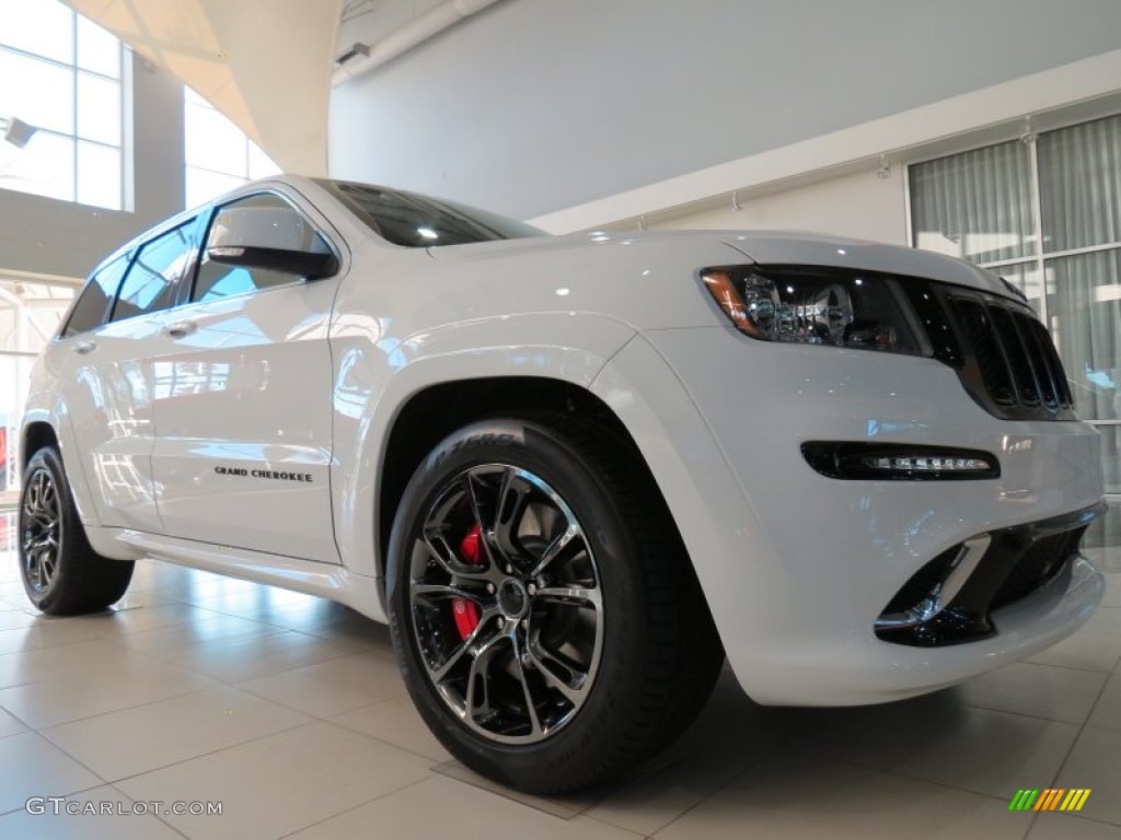 Bright White 2013 Jeep Grand Cherokee SRT8 4x4 Exterior Photo #71242942