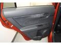 RS Suede Style Dark Gray/Hot Lava 2012 Scion xB Release Series 9.0 Door Panel