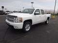 2013 Summit White Chevrolet Silverado 1500 LTZ Crew Cab 4x4  photo #1