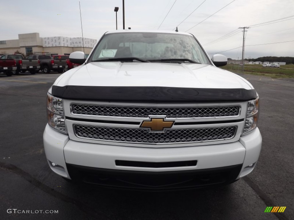 2013 Silverado 1500 LTZ Crew Cab 4x4 - Summit White / Light Cashmere/Dark Cashmere photo #2