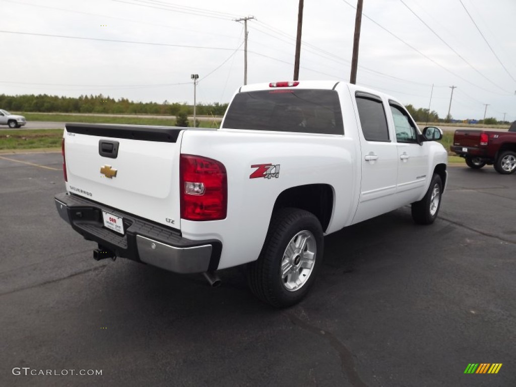 2013 Silverado 1500 LTZ Crew Cab 4x4 - Summit White / Light Cashmere/Dark Cashmere photo #5