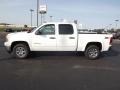 2013 Summit White GMC Sierra 1500 SLE Crew Cab 4x4  photo #8