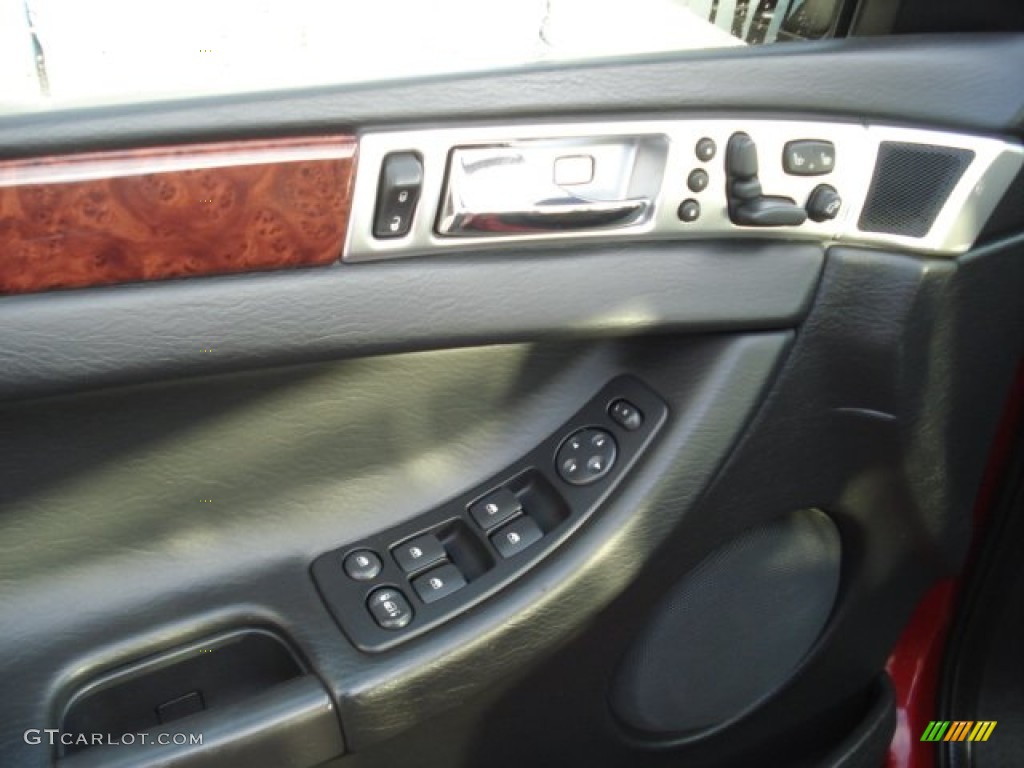 2004 Pacifica AWD - Deep Molten Red Pearl / Dark Slate Gray photo #19