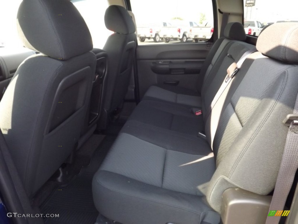 Dark Titanium Interior 2013 GMC Sierra 1500 SL Crew Cab Photo #71244203