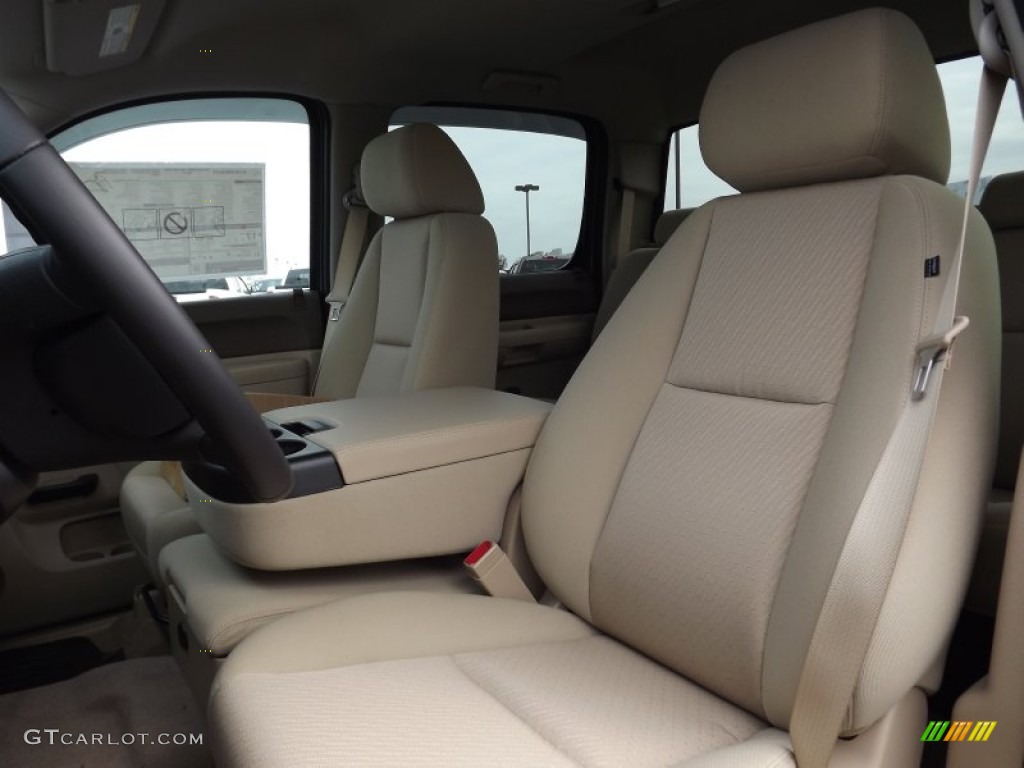 2013 Silverado 1500 LT Crew Cab - Mocha Steel Metallic / Light Cashmere/Dark Cashmere photo #13