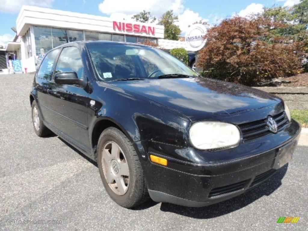 2001 GTI GLS - Black / Black photo #1