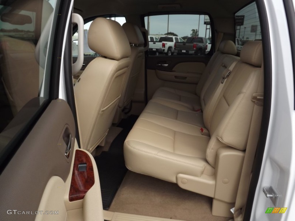 2013 Silverado 1500 LTZ Crew Cab 4x4 - Summit White / Light Cashmere/Dark Cashmere photo #14