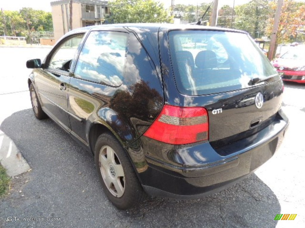 2001 GTI GLS - Black / Black photo #7