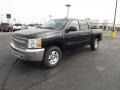 2013 Black Chevrolet Silverado 1500 LT Crew Cab 4x4  photo #1