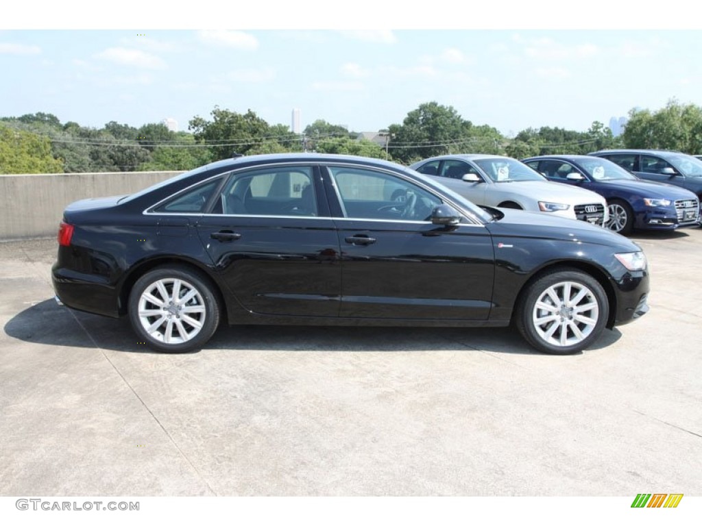 Brilliant Black 2013 Audi A6 3.0T quattro Sedan Exterior Photo #71244859