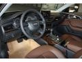 Nougat Brown Prime Interior Photo for 2013 Audi A6 #71244877