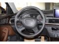 Nougat Brown Steering Wheel Photo for 2013 Audi A6 #71244919